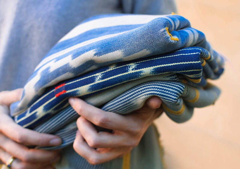 baule ikat cloth by nomad design