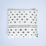white hot lips mudcloth cushion by nomad design